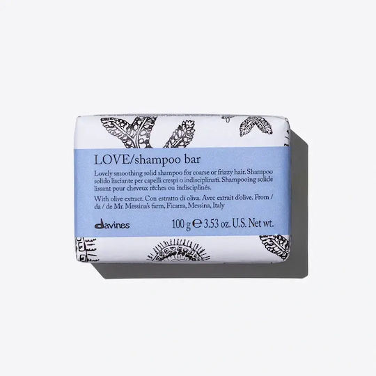 Davines Love Solide Shampoos Glättung für Frizzy Haare 100gr