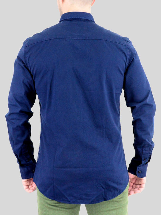 Short Sleeve Shirt Blue A-SHIRT-281-IT14(OEM)-10