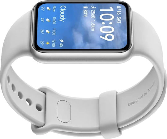 Xiaomi Smart Band 10 Pro Αδιάβροχο Ασημί