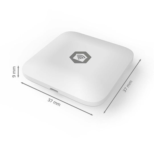 Nedis Intelligenter Zigbee Temperatur- und Feuchtigkeitssensor Weiß