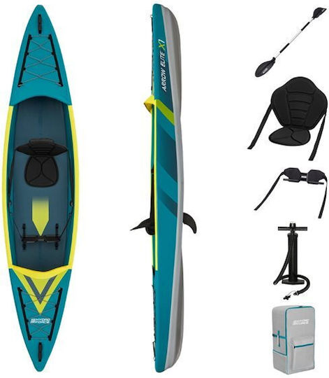 Bestway Hydroforce Arrow Elite 65179 Πλαστικό Kayak Θαλάσσης 1 Ατόμου Μπλε