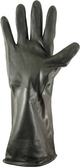 Protective Work Arm Sleeves Black Latex 07-H01-0080