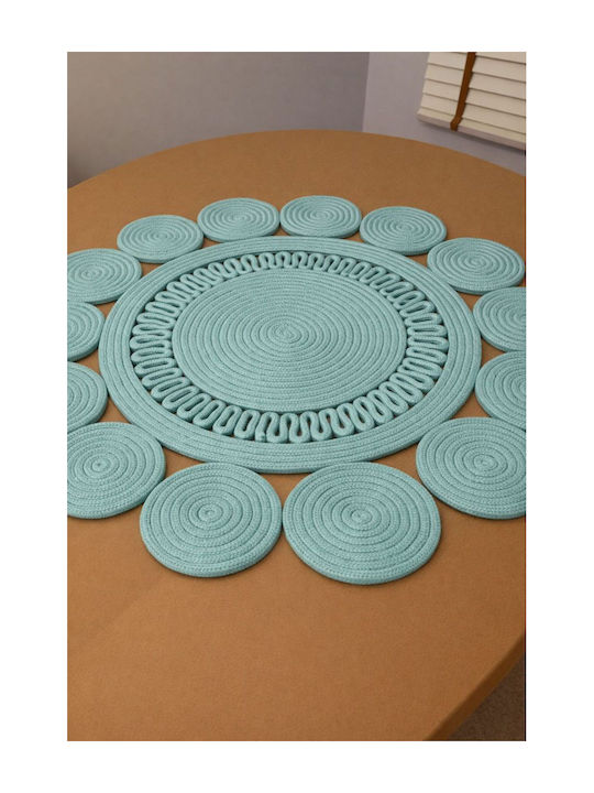 SteweHome Jute Round Tablecloth Ø33cm