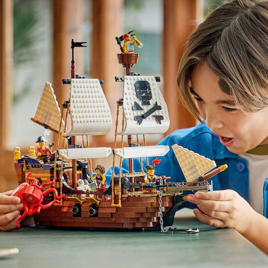 LEGO Creator Corabie Piraților pentru 9+ Ani 1074 Bucăți