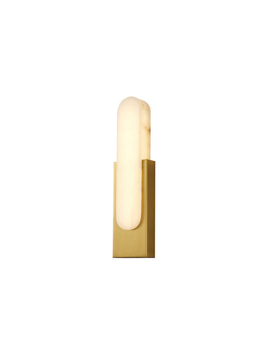 SteweHome Modern Wall Lamp with Integrated LED and Warm White Multicolour Light