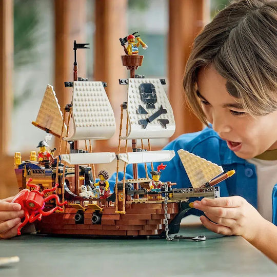 LEGO Creator Corabie Piraților pentru 9+ Ani 1074 Bucăți