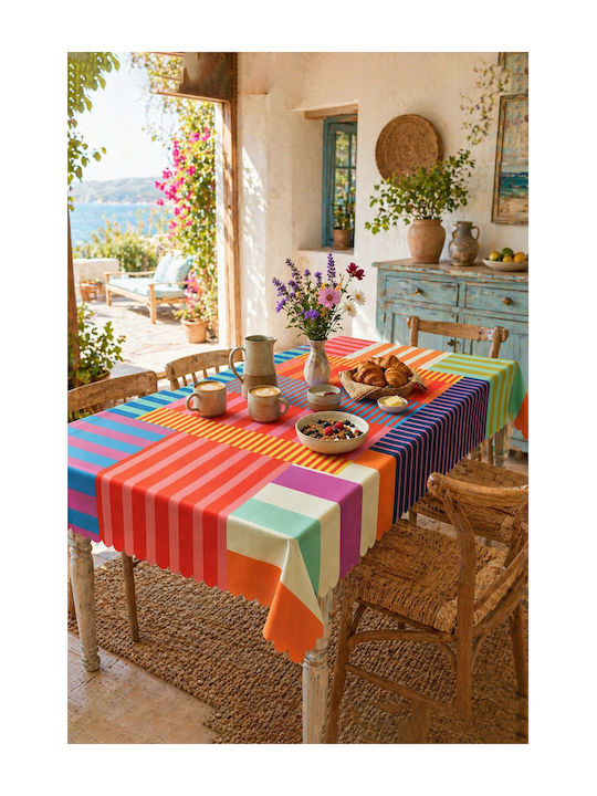 SteweHome Multicolour Tablecloth 140x140cm