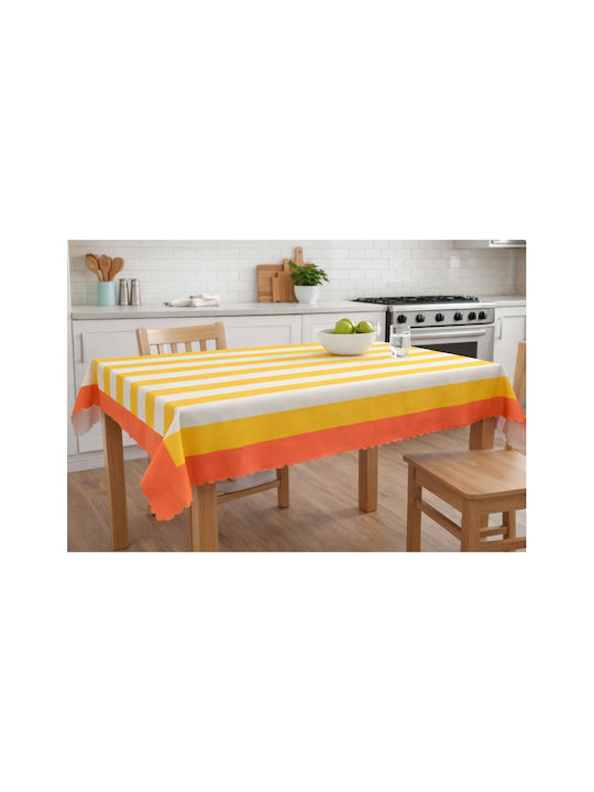 SteweHome Τραπεζομάντηλο Ριγέ 140x140εκ.