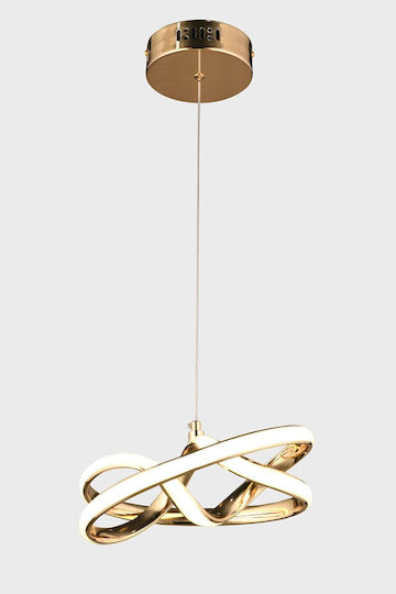 SteweHome Deckenleuchte Gelbes LED 25x50x61cm