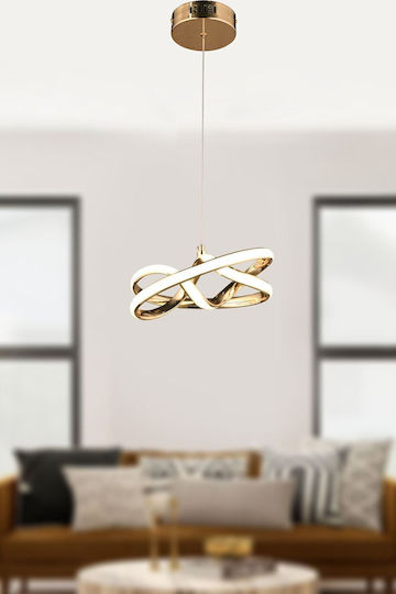 SteweHome Deckenleuchte Gelbes LED 25x50x61cm