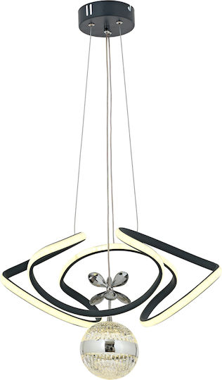 SteweHome Lumini Suspendate Multicolor LED 40x40x61cm