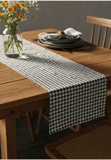 SteweHome Baumwoll Läufer Schwarz 50x150cm