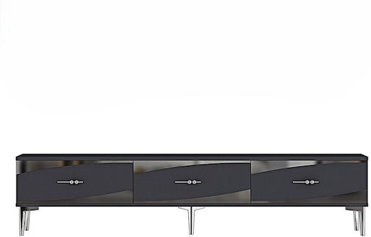 Floor-Standing Gray TV Stand Floor-Standing Gray TV Stand