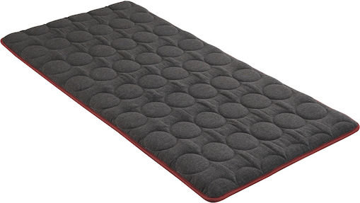 SteweHome Ημίδιπλο Υπόστρωμα Camping 190x90cm Πάχους 7cm Γκρι