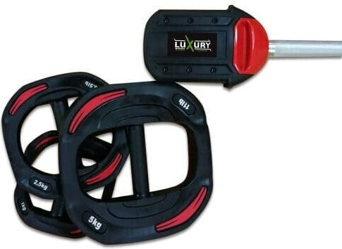Luxury Fitness Body-Pump Bar Plates Set 20kg Without Collars