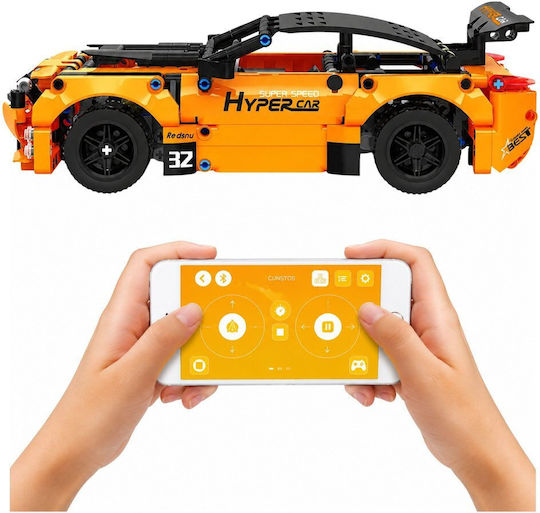 Lean Toys Remote Control RC Construction Vehicle Orange
