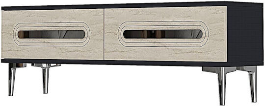 Έπιπλο TV Επιδαπέδιο Γκρι 120x30x41εκ.