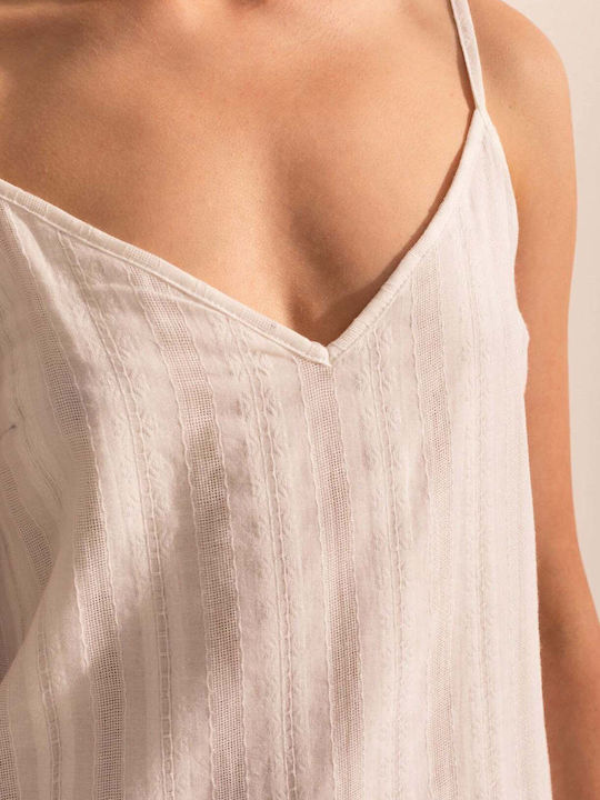 Rochii De Vară Pentru Femei Midi Rochie Cu Volane Albă