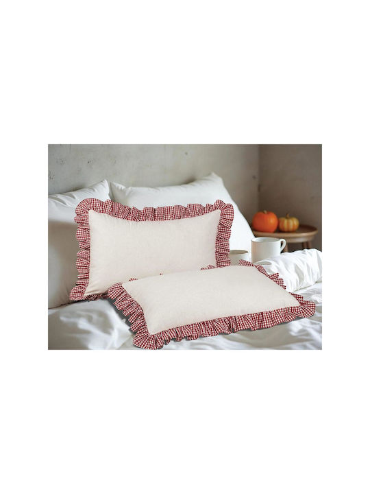 SteweHome Red Pillowcase 50x70cm