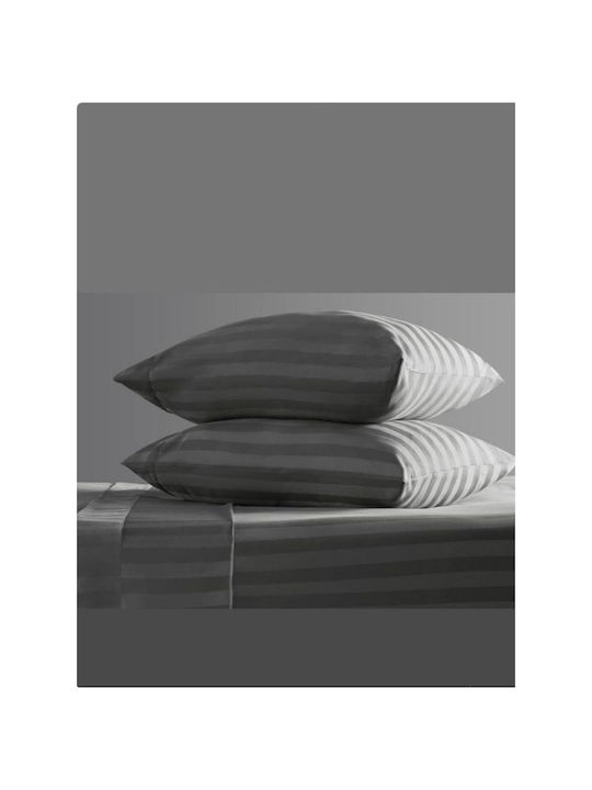 SteweHome Set Gray Pillowcases 50x70cm