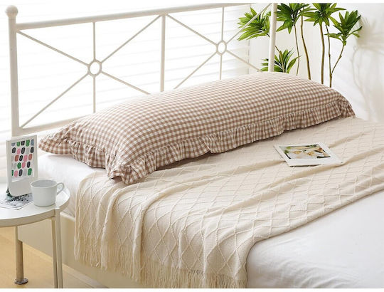 SteweHome Μαξιλαροθήκη Μπεζ 50x135εκ. SteweHome Μαξιλαροθήκη Μπεζ 50x135εκ.
