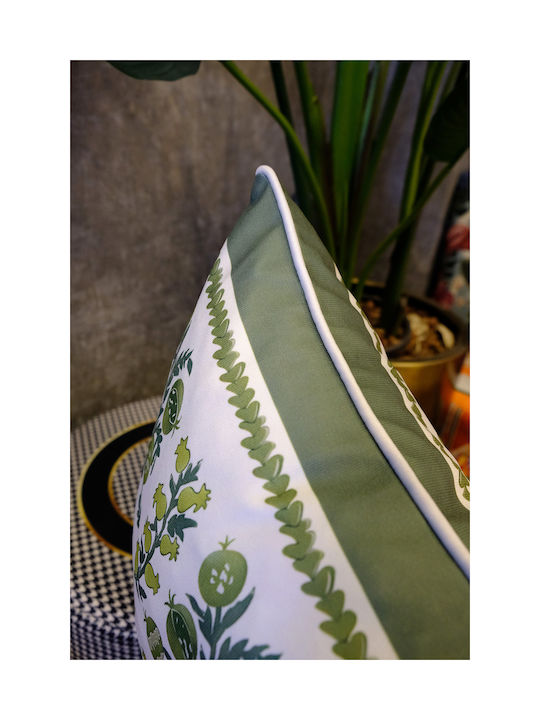 SteweHome Decorative Pillow Case Green 45x45cm