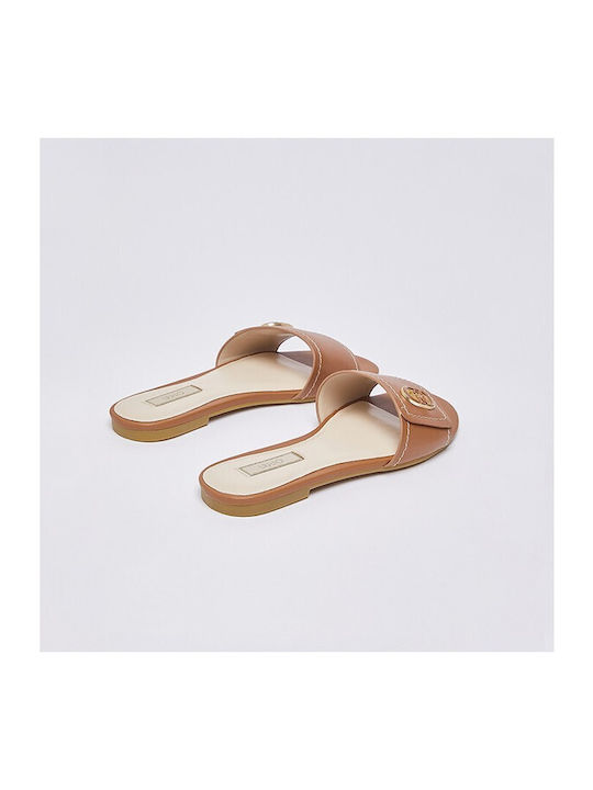 Women's Flat Sandals Brown
