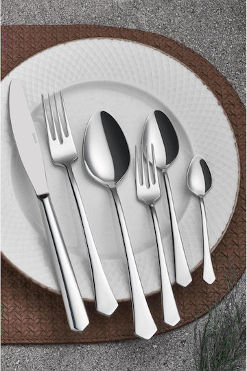 SteweHome Set Löffel Kaffee/Tee Inox Silber 6 Stück