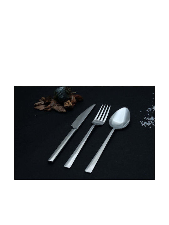 SteweHome Cutlery Set Stainless Steel White 36 Pieces
