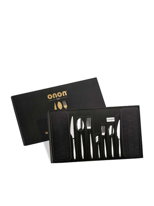 SteweHome Cutlery Set Stainless Steel Silver 84 Pieces