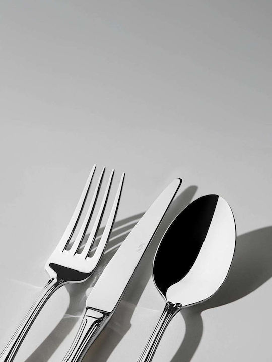 SteweHome Cutlery Set Stainless Steel Gray 84 Pieces