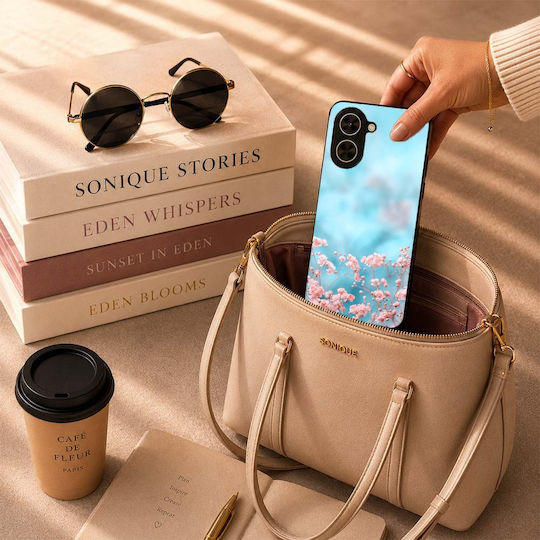 Sonique Sunset In Eden Series Handyhülle Für Samsung Galaxy M34 5G Baby's Breath