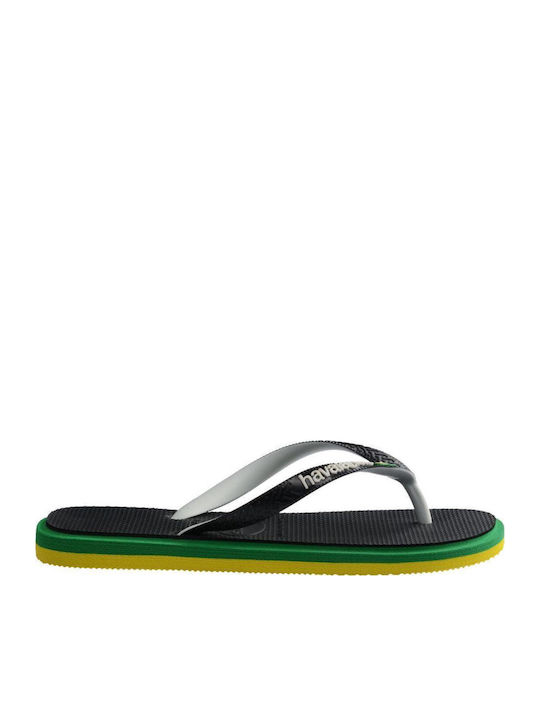 Brasil Men's Flip Flops Black