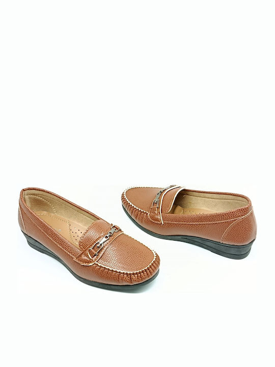 Women's Loafers in Brown Colour