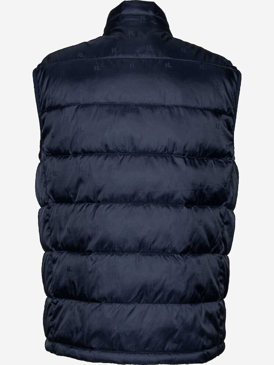 Sleeveless Puffer Jacket Waterproof Midnight Blue