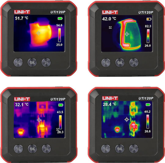 Unit MIE0517 Thermal Camera with 2.4" Screen for Temperatures up to 400°C