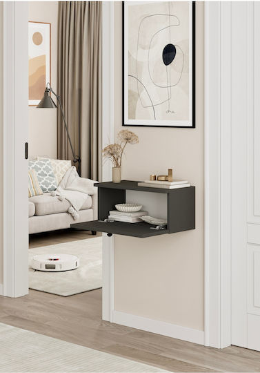 Wooden Gray Console L50xW23xH26cm