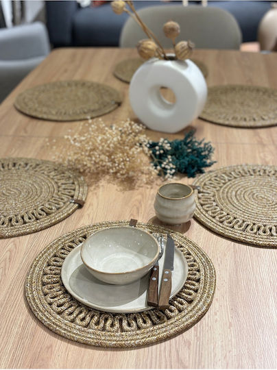 SteweHome Wicker Placemats 33x33cm 6 Pieces