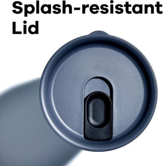 Hydro Flask All Around Ποτήρι Θερμός Πλαστικό 473ml Γκρί με Καλαμάκι και Λαβή