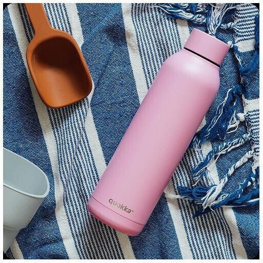 Quokka Solid Μπουκάλι Θερμός Ανοξείδωτο BPA Free 630ml Blossom Pink