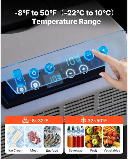 Vevor Portable Fridge 42.27lt 100-240V