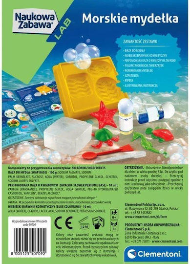 Clementoni Construction Game Sea Soaps for Children 8+ Years