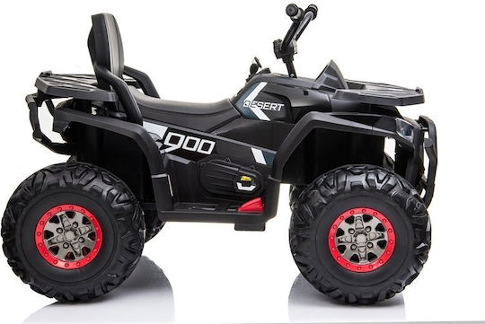 Kids 4 Wheel Electric Motorbike 12 Volt Black for Ages 3+