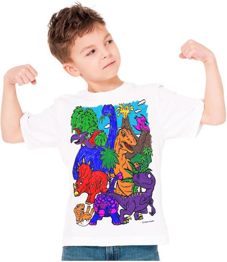 Splat Planet Malerei T-Shirt