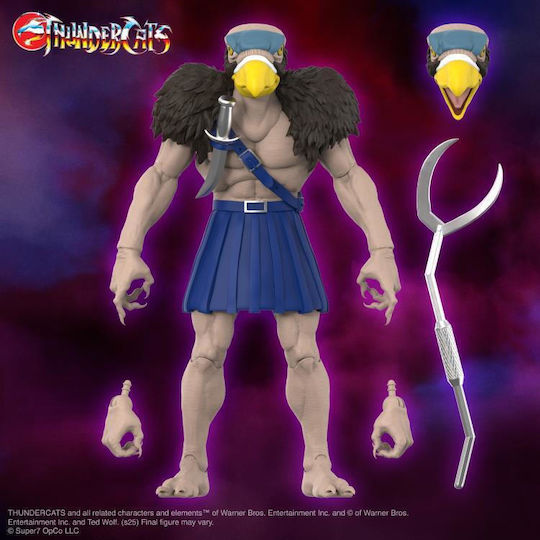 Super7 Thundercats: Thundercats: Ultimates - Vultureman Φιγούρα Δράσης