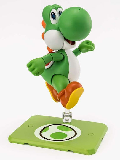 Tamashi Nations Super Mario Super Mario S.h. Figuarts Yoshi Action Figure in 1:12 Scale