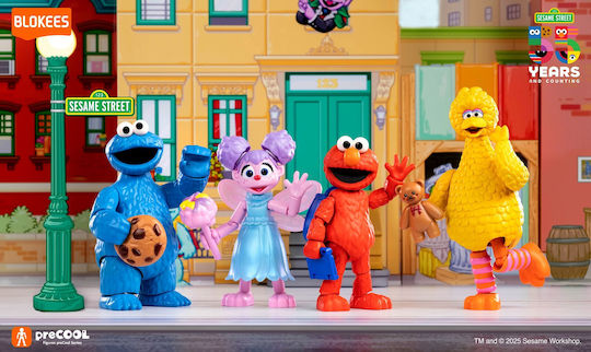 Sesame Street Cookie Monster Modellbausatz Klassischer Typ