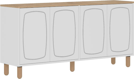 Буфет Дървен Многоцветен 150x36x73cm