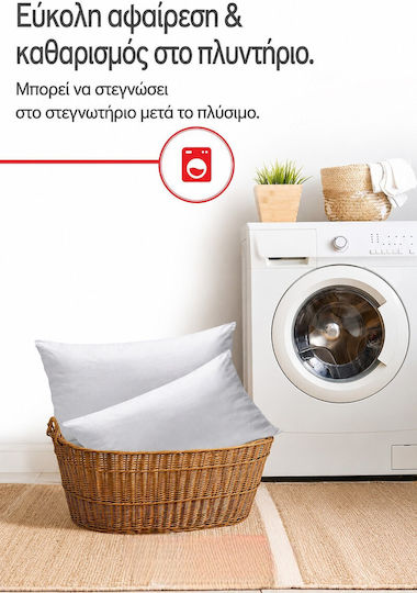 SteweHome Bamboo Μαξιλάρι Ύπνου Σιλικόνης 50x70cm 6τμχ