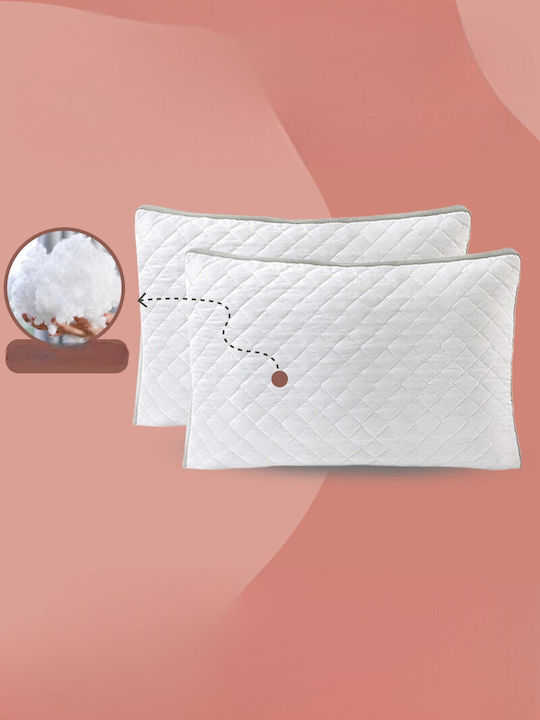 SteweHome Bed Pillow Cotton 50x70cm 4 Pieces